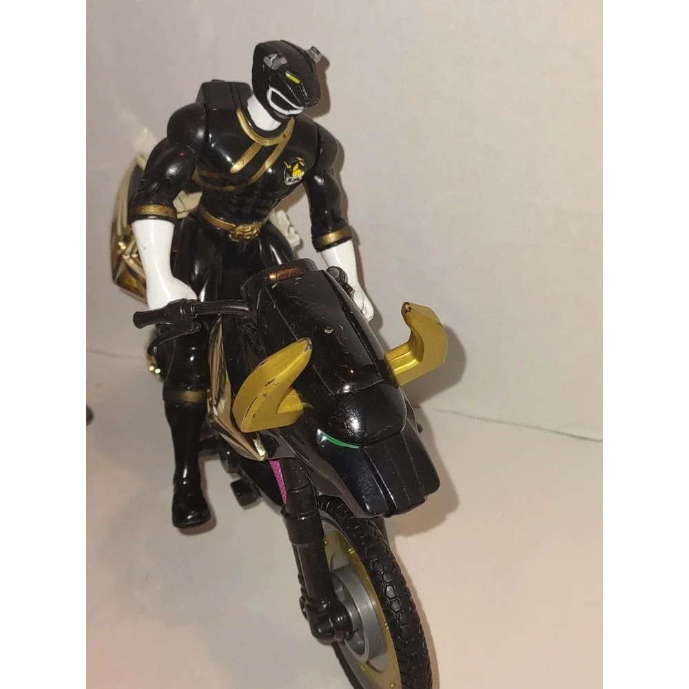 Power Rangers Wild Force Figure Lot 2000s Lunar Wolf Blue Warrior Black Bison